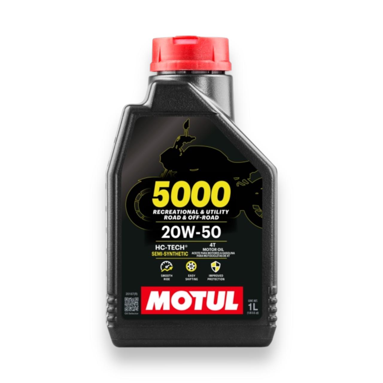 MOTUL 5000 20W50 (SEMISINTETICO)